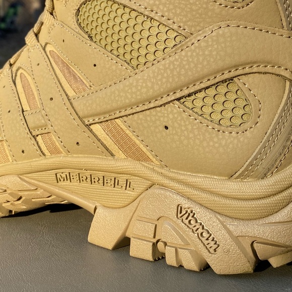 X SOLD X 🆕 Men’s Merrell Tactical Moab 2 Mid Boots! Sz 10 - Picture 4 of 11